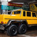 Mercedes-AMG G 63 6x6 màu vàng cát độc đáo xuất hiện tại Việt Nam