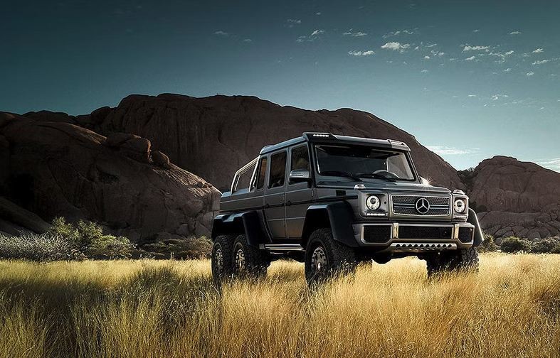 Mercedes-Benz 6x6 G63 AMG sang trọng và mạnh mẽ