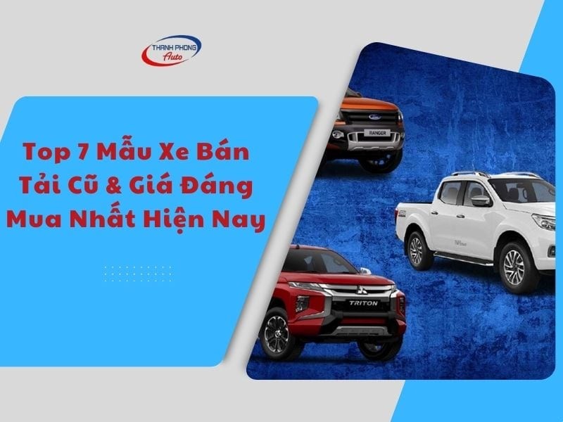 Hình ảnh minh họa xe bán tải cũ chất lượng cao