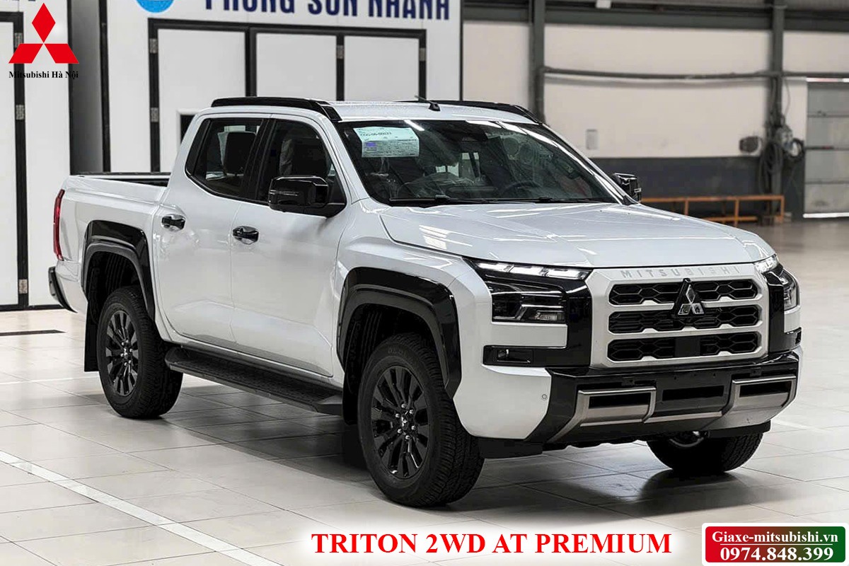 Ngoại thất xe Triton 2025 mạnh mẽ