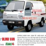 xe bán tải suzuki van thùng chở hàng