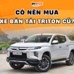 alt text: Hình ảnh xe bán tải Triton cũ