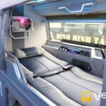 Nội thất xe limousine Bình Minh Tải