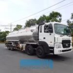 Xe bồn chở xăng dầu hợp kim nhôm Hyundai HD320