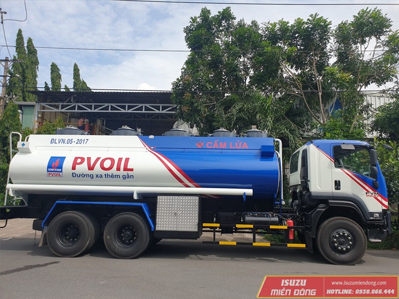 Xe bồn Isuzu 20 khối