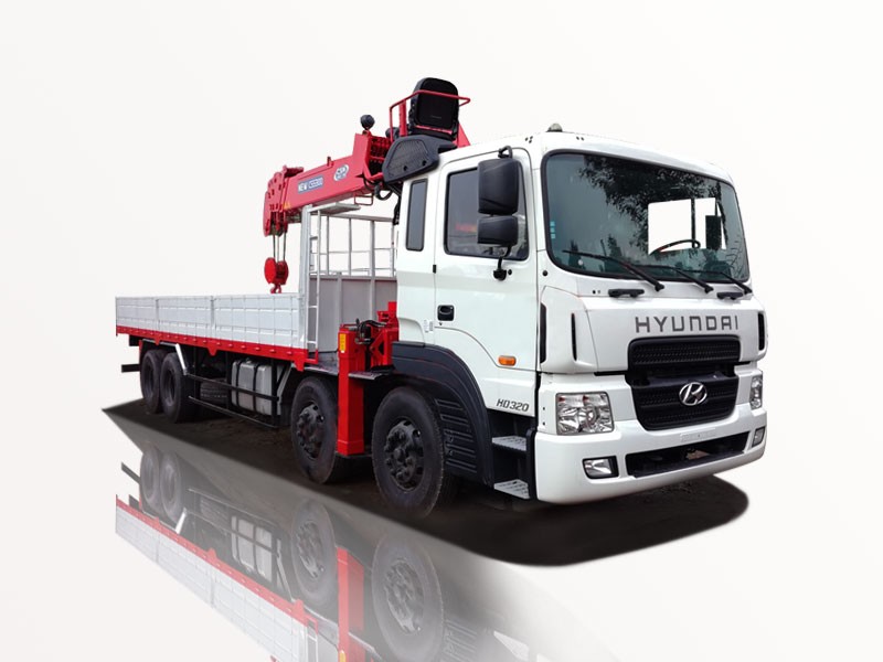 Xe cẩu Hyundai HD320 11 tấn gắn cẩu CSS300 12 tấn 4 khúc