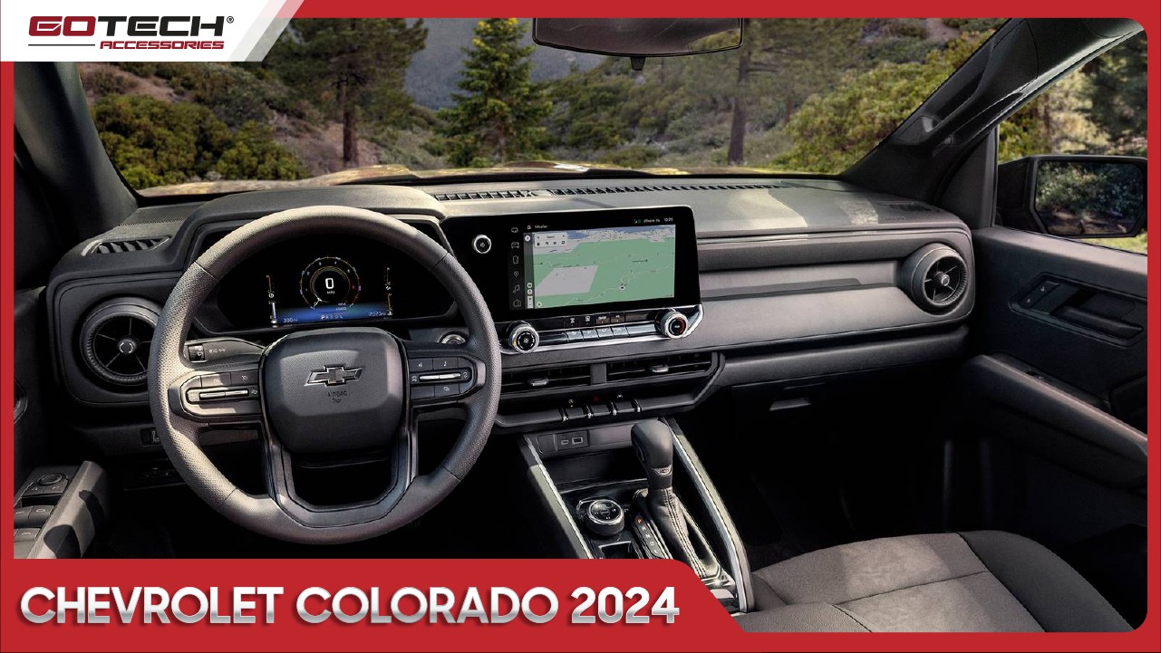 Abitacolo moderno del Chevrolet Colorado 2024