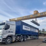 Xe container siêu dài