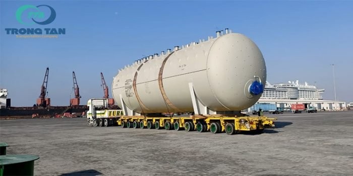 xe container siêu dài