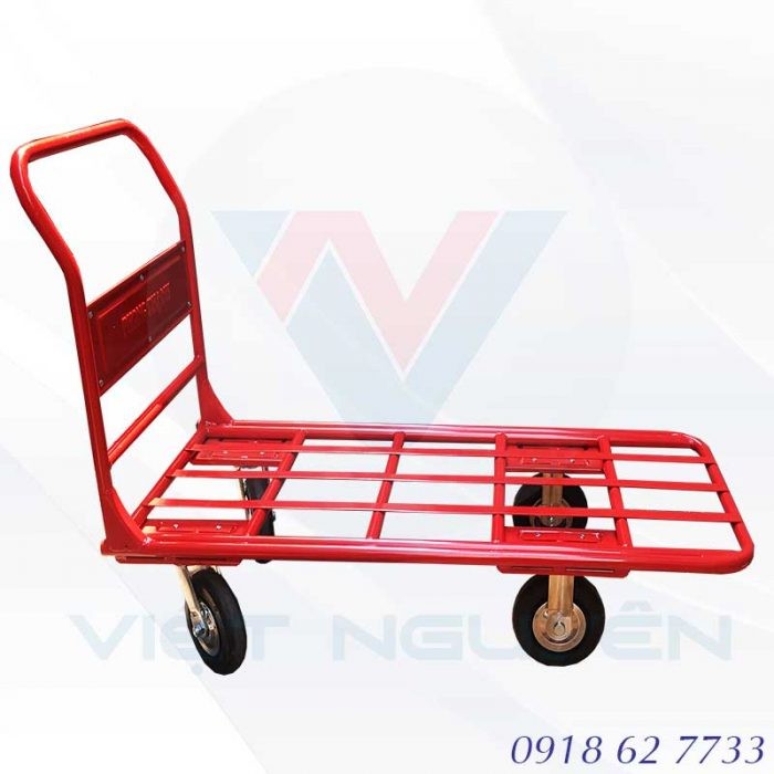 Xe Đẩy Hàng 4 Bánh Phong Thạnh XTH 200L Tải Trọng 500kg Sàn Lưới Đa Năng