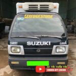 Xe tải đông lạnh 500kg Suzuki cũ đời 2007 đang được bán tại Xe Tải Mỹ Đình, thùng đông lạnh chất lượng, giá tốt.