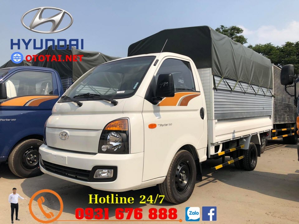 Ngoại thất xe tải Hyundai Porter 150