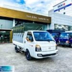 Xe tải 1.5 tấn Hyundai New Porter H150 thùng mui bạt, một lựa chọn phổ biến trong phân khúc xe tải nhẹ.
