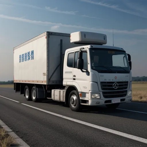 Xe tải 1 tấn 25 Dongfeng thùng kín di chuyển trên đường phố