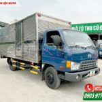 Ngoại thất xe tải HD72 cũ thùng kín