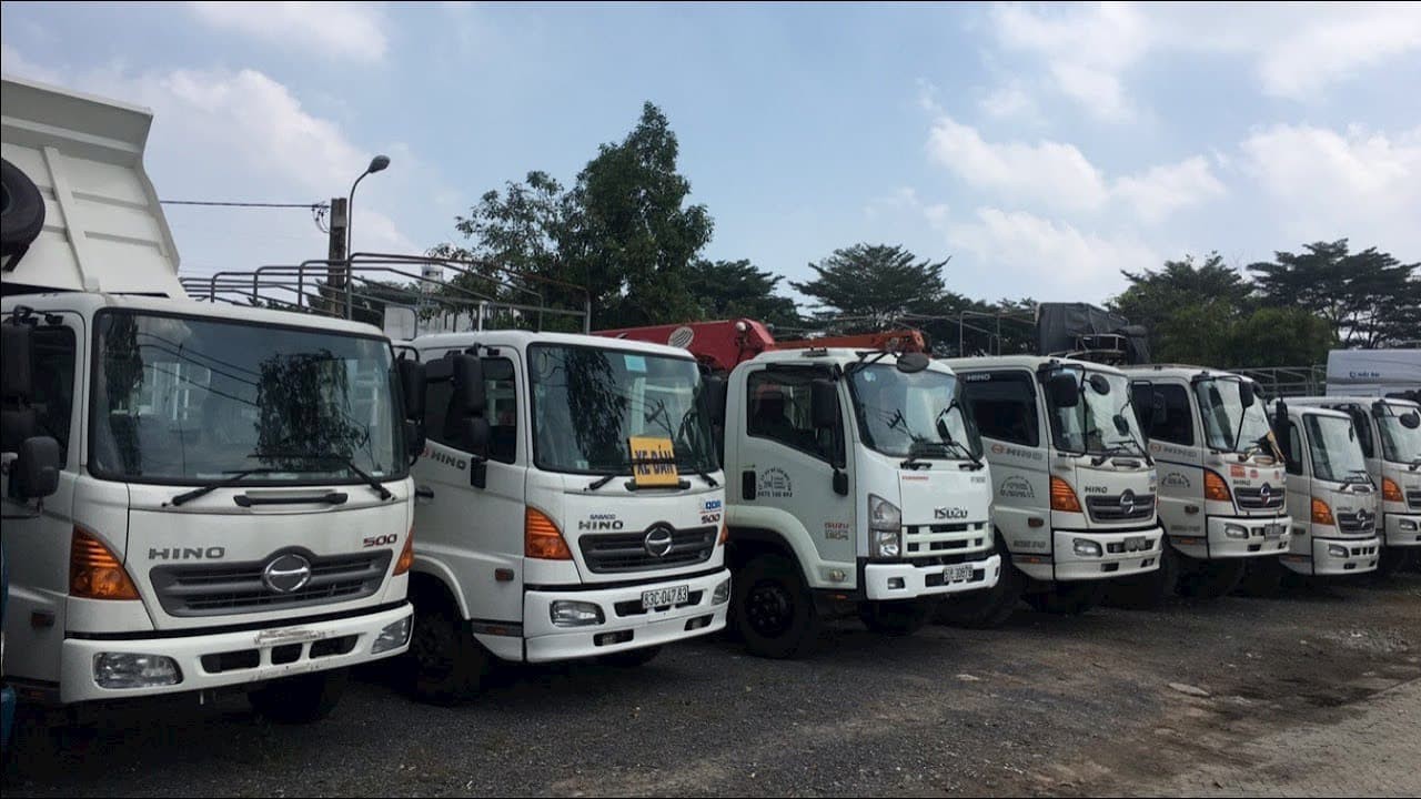Xe tải 8 tấn cũ đa dạng lựa chọn
