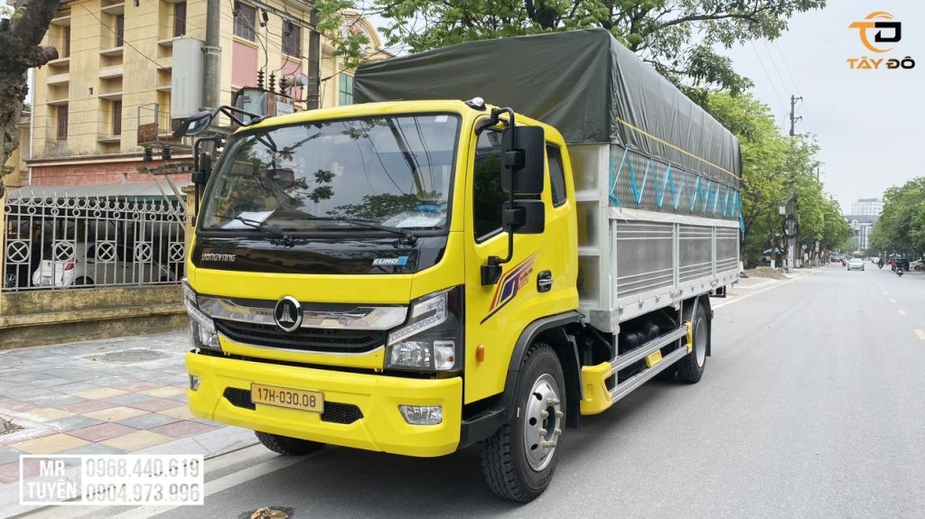 xe táº£i 8 táº¥n Äá»“ng VÃ ng D8 thÃ¹ng báº¡t