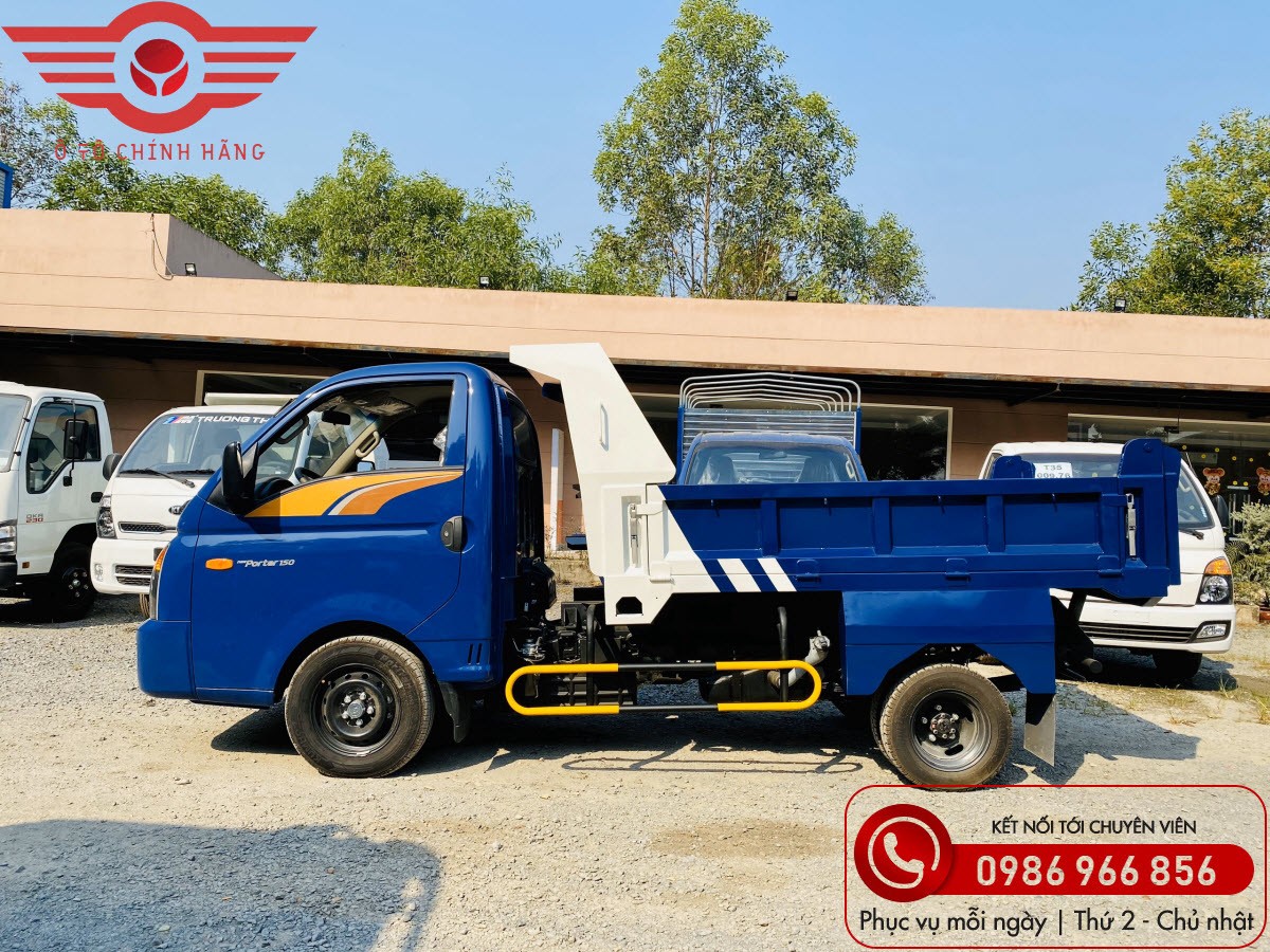 Xe tải ben tự đổ Hyundai H150 1.6 m3