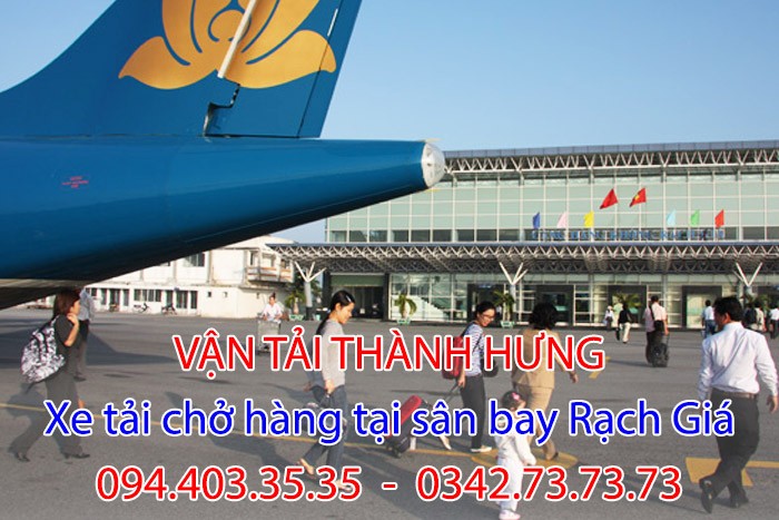 Đội xe tải chở hàng đa dạng tại Rạch Giá