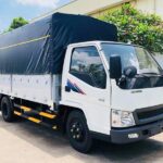 Xe tải Đô Thành IZ49 E4 thùng mui bạt tổng quan, thiết kế ngoại thất mạnh mẽ và hiện đại