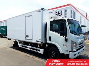 Xe tải đông lạnh Isuzu 3.5 tấn thùng vuông