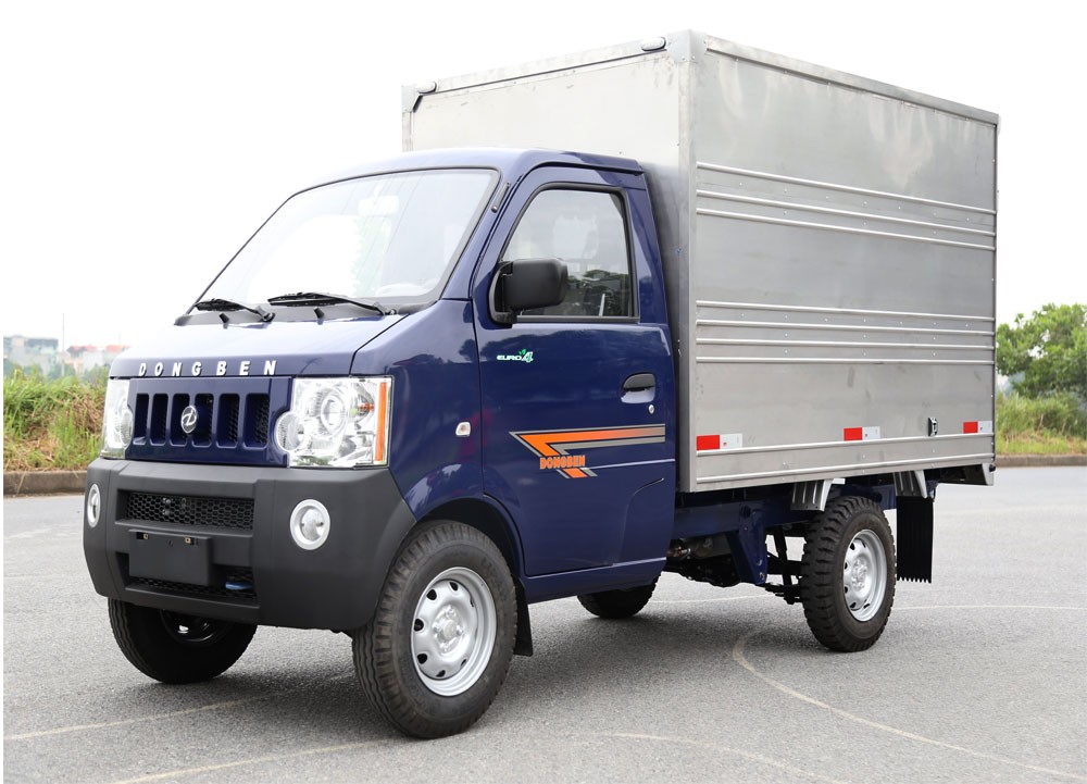 alt text: Xe tải Dongfeng 990kg thùng kín