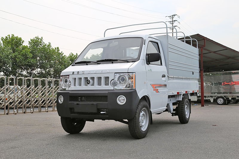 Xe tải Dongben 990kg thùng khung mui