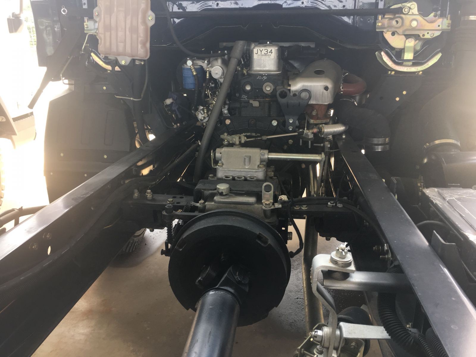 Khung gầm chassis xe tải Faw 7 tấn chắc chắn