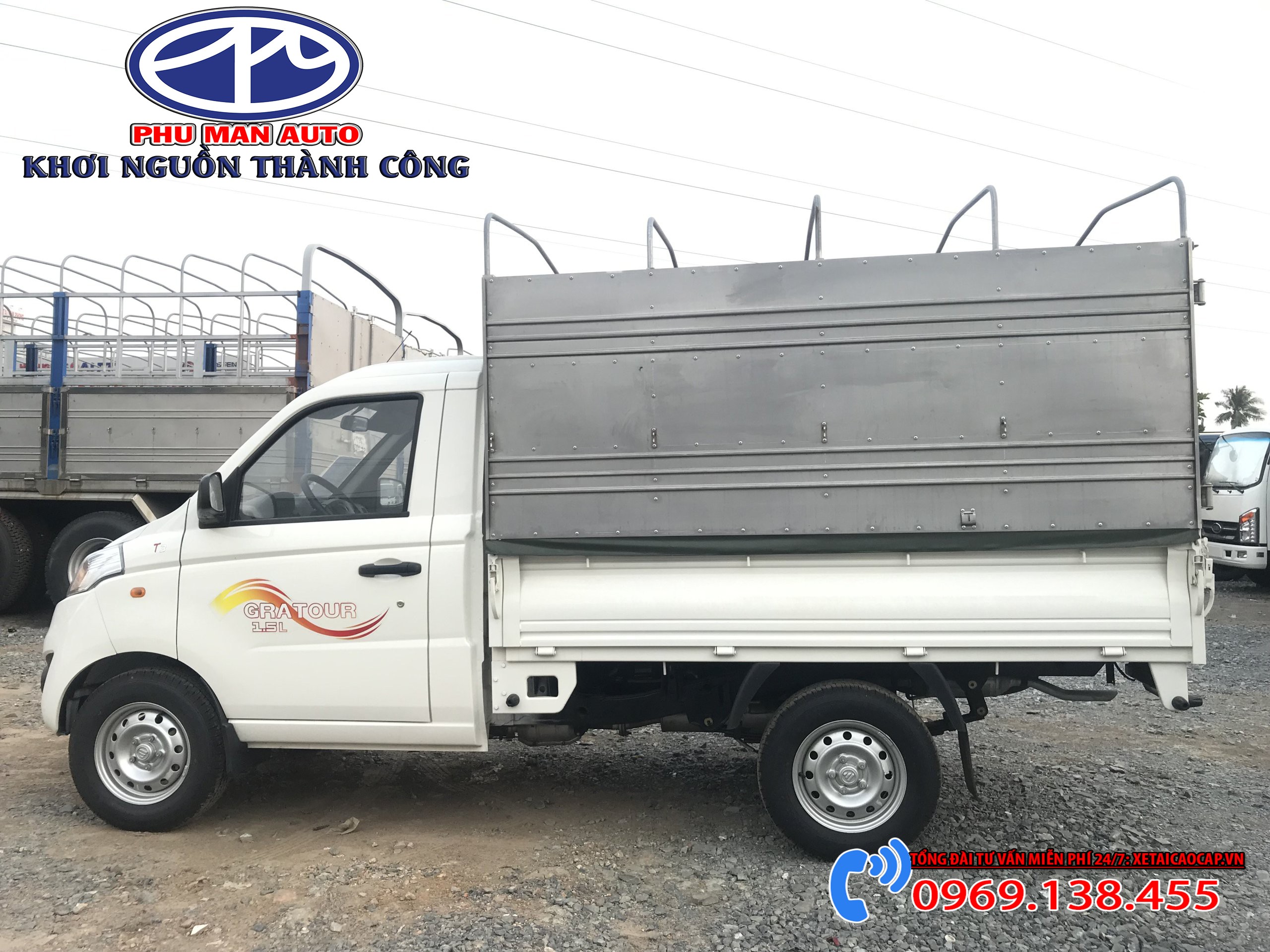 Xe tải Foton thùng bạt