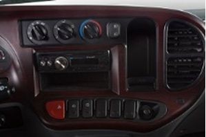 Disposição dos pedais do camião Hyundai HD98 2016
