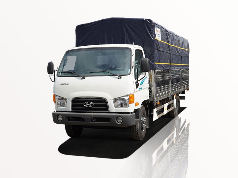 Xe tải Hyundai New Mighty 110XL thùng bạt, phiên bản thùng dài của 110SP