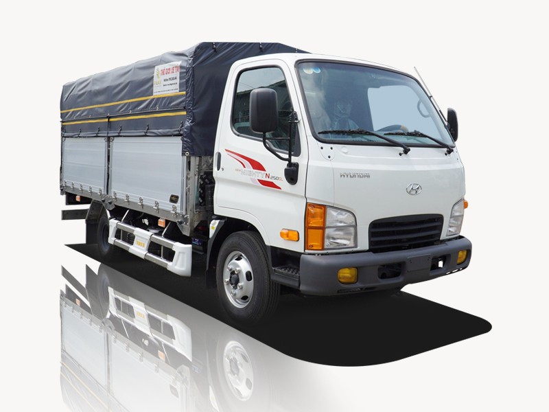 Xe tải Hyundai New Mighty N250SL thùng bạt, phiên bản thùng dài