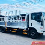 Xe tải Isuzu 5 tấn thùng lửng chở kính chuyên dụng