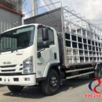 Xe tải Isuzu chở xe máy