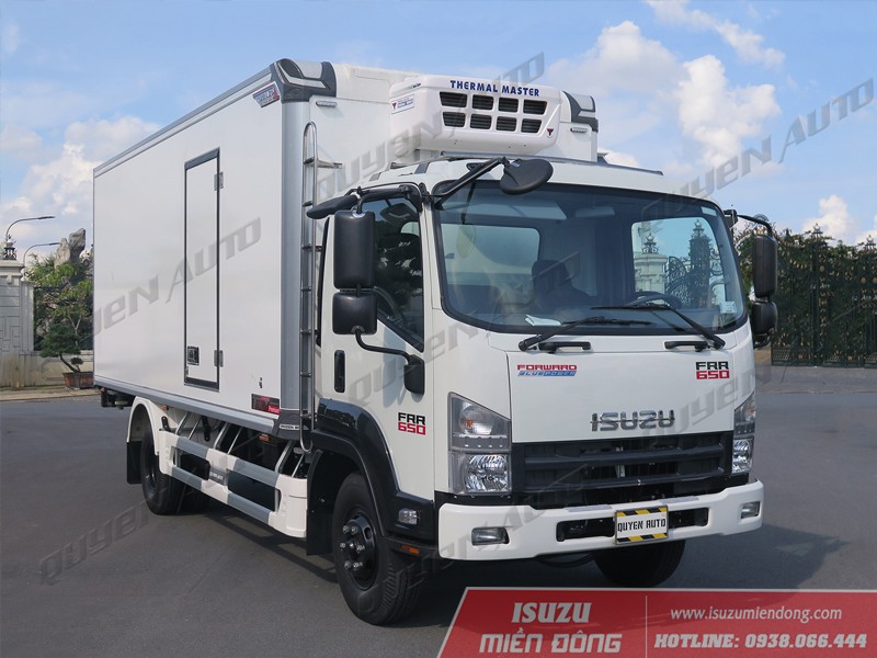 Isuzu FRR650 6-ton refrigerated truck 5m7