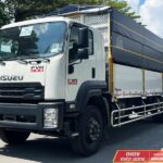 Xe tải Isuzu FVR 900 thùng bửng nhôm dài 9m6