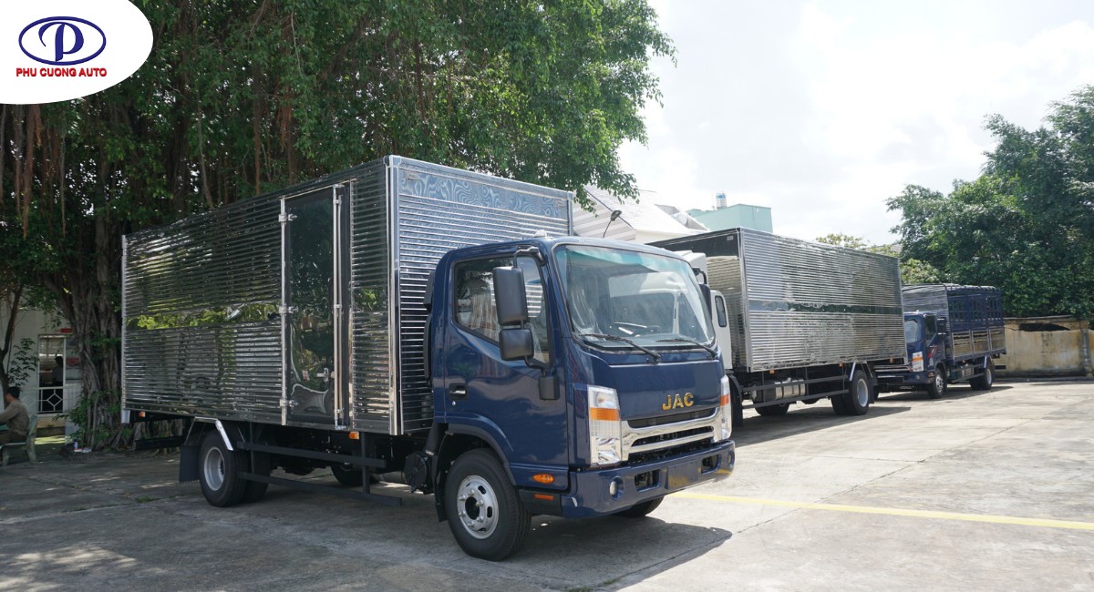 Xe tải Jac 5 tấn N500 động cơ Đức mạnh mẽ và tiết kiệm nhiên liệu