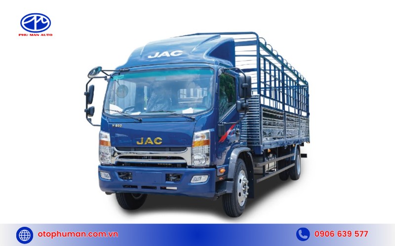 Ciężarówka JAC N900 PLUS 9 ton z plandeką