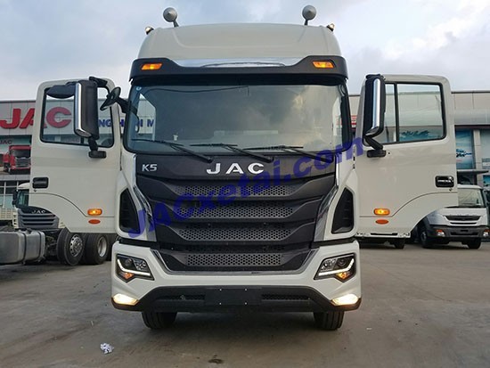 Duurzame roestvrijstalen zeilwagenbak van de Jac 5-asser K5 truck