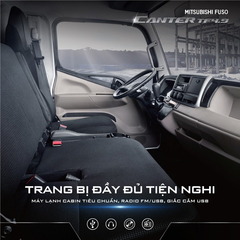 Cabin xe tải Mitsubishi Fuso