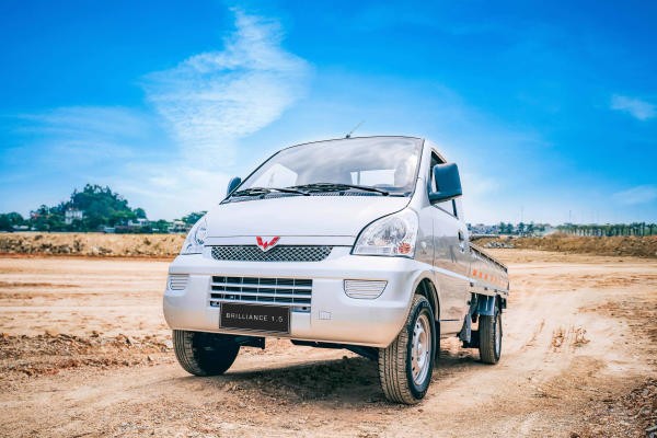 Xe tải nhẹ Wuling Brilliance 1.5 thiết kế hiện đại, phù hợp vận chuyển đa dạng hàng hóa