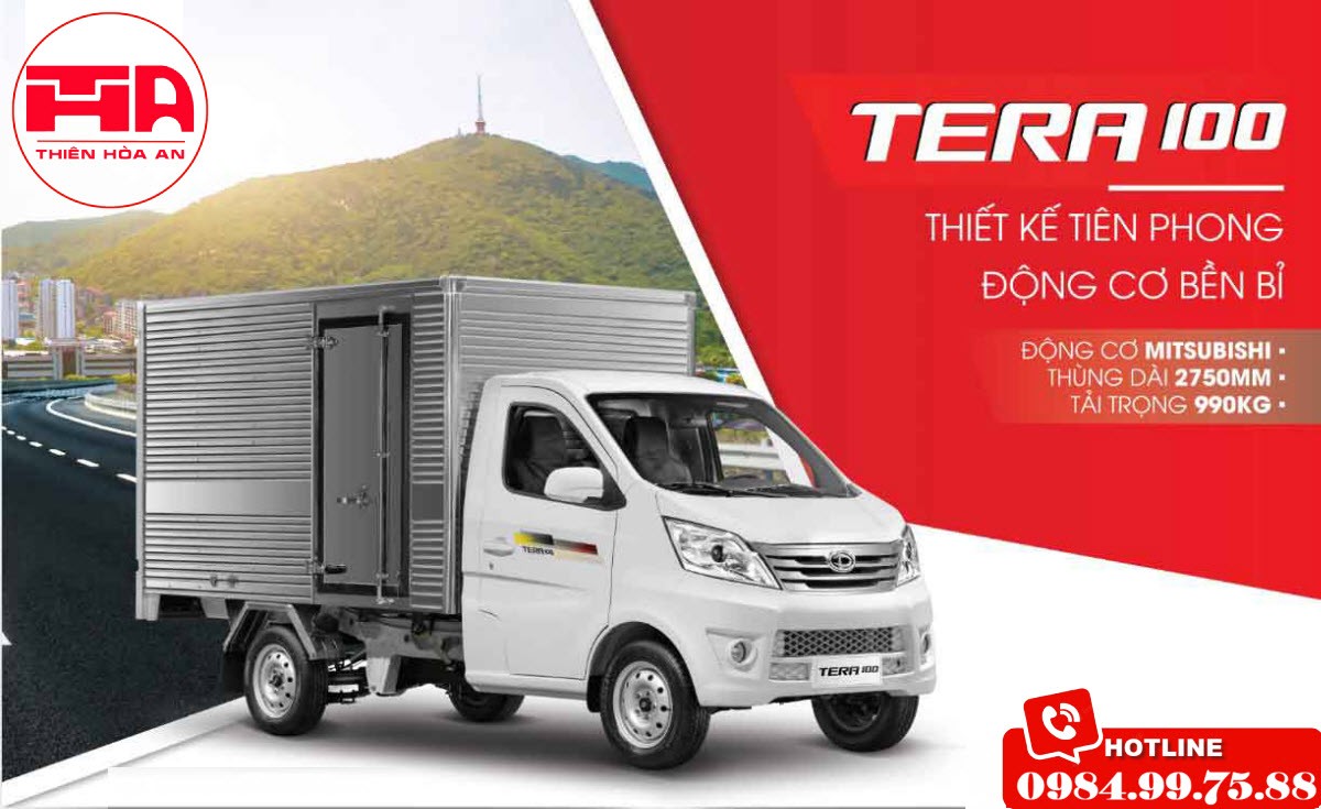 Xe tải Teraco Tera 100 tại Thái Nguyên