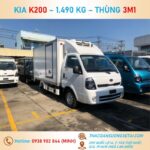 kia k200 thùng đông lạnh