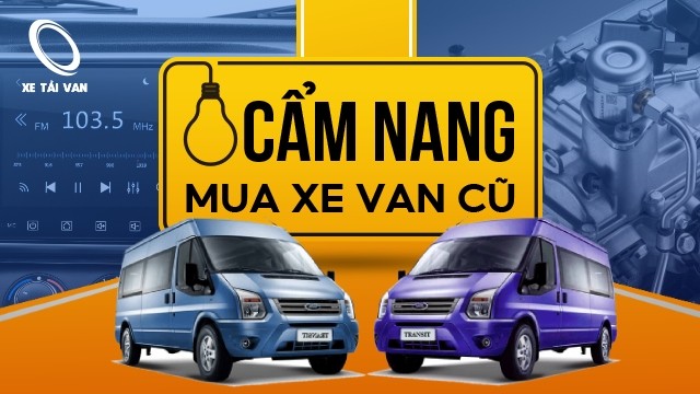 Xe Ford Transit tải 3 chỗ cũ tại Siêu Thị Xe Tải Van