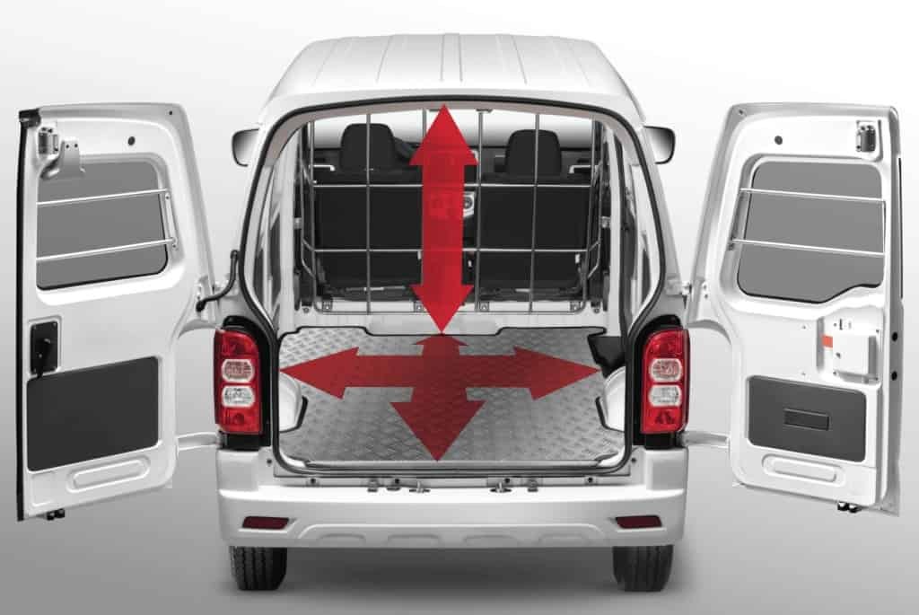 Xe tải Van Teraco Tera V động cơ Mitsubishi - Tải trọng 945KG
