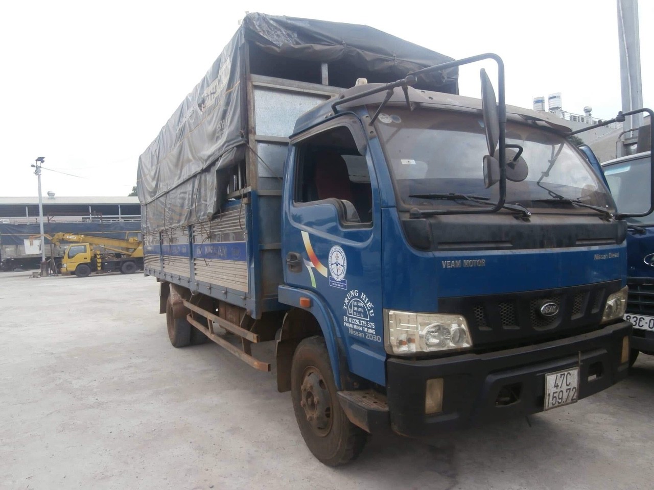 Xe tải Veam VT735 cũ đời 2016 ngoại hình tổng thể