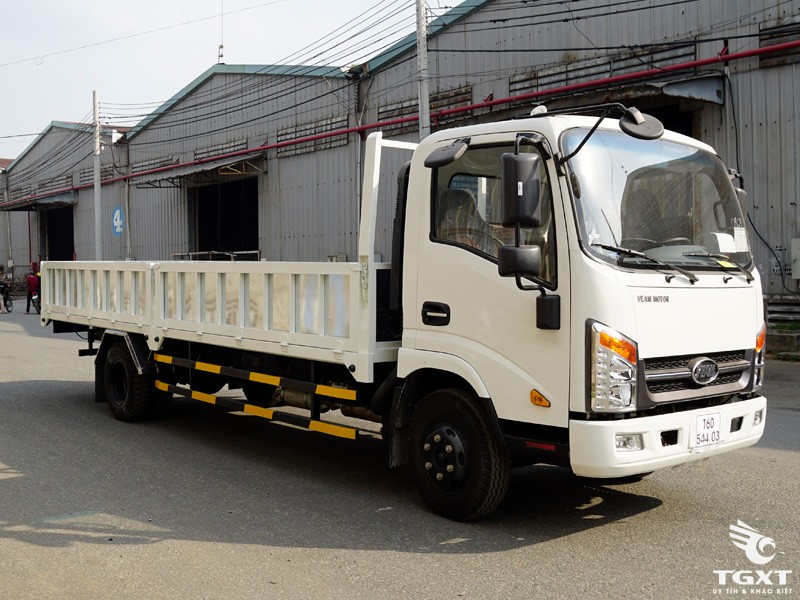 Đánh giá khả năng vận chuyển hàng hóa của xe tải Veam VT340 thùng lửng