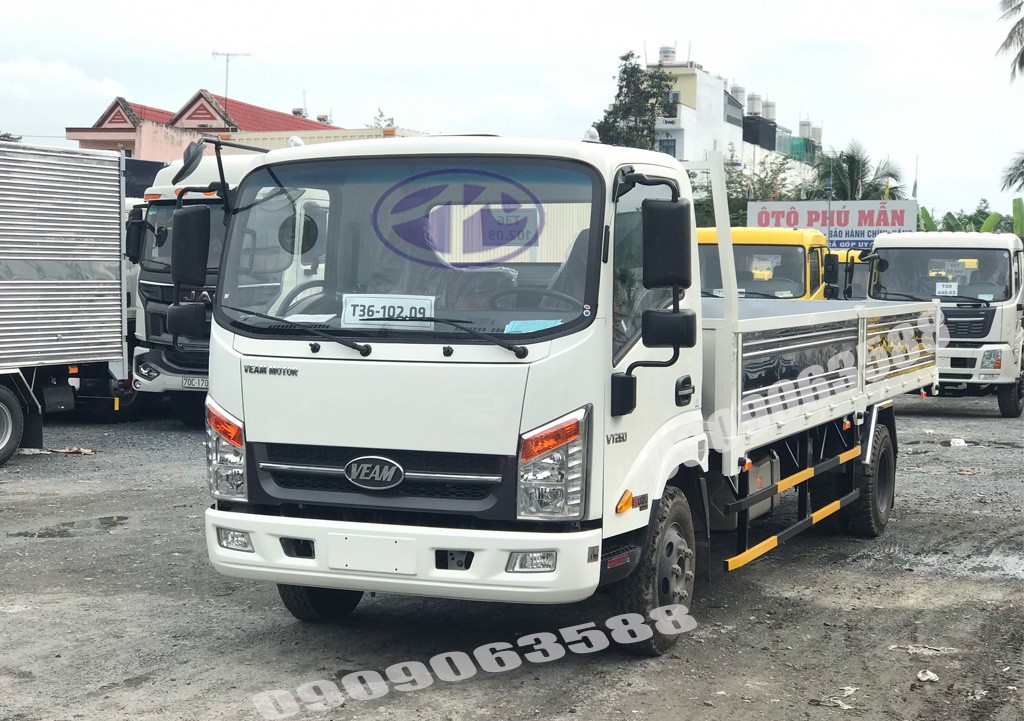 Xe tải Veam 1 tấn 9 thùng lửng phiên bản 2023