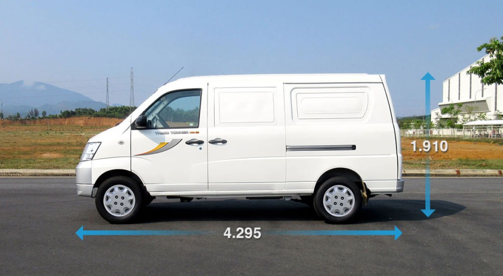 Thaco Towner 2S bestelwagen voor goederenvervoer