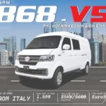 Xe tải Van SRM 868 V2 chở hàng hóa nhẹ trong thành phố Đà Nẵng